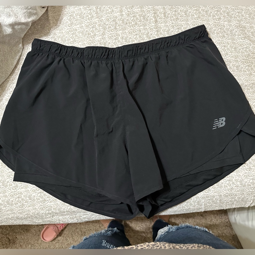 New Balance Black Athletic Shorts